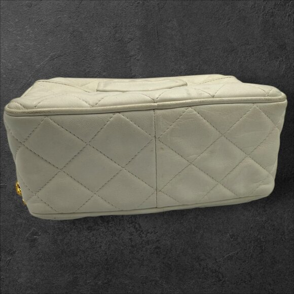 Chanel Lambskin Quilted Camera Tassel Bag with Gold-plated Hardware - Picture 11 of 12